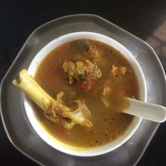 Mutton soup A picture of Mutton soup.