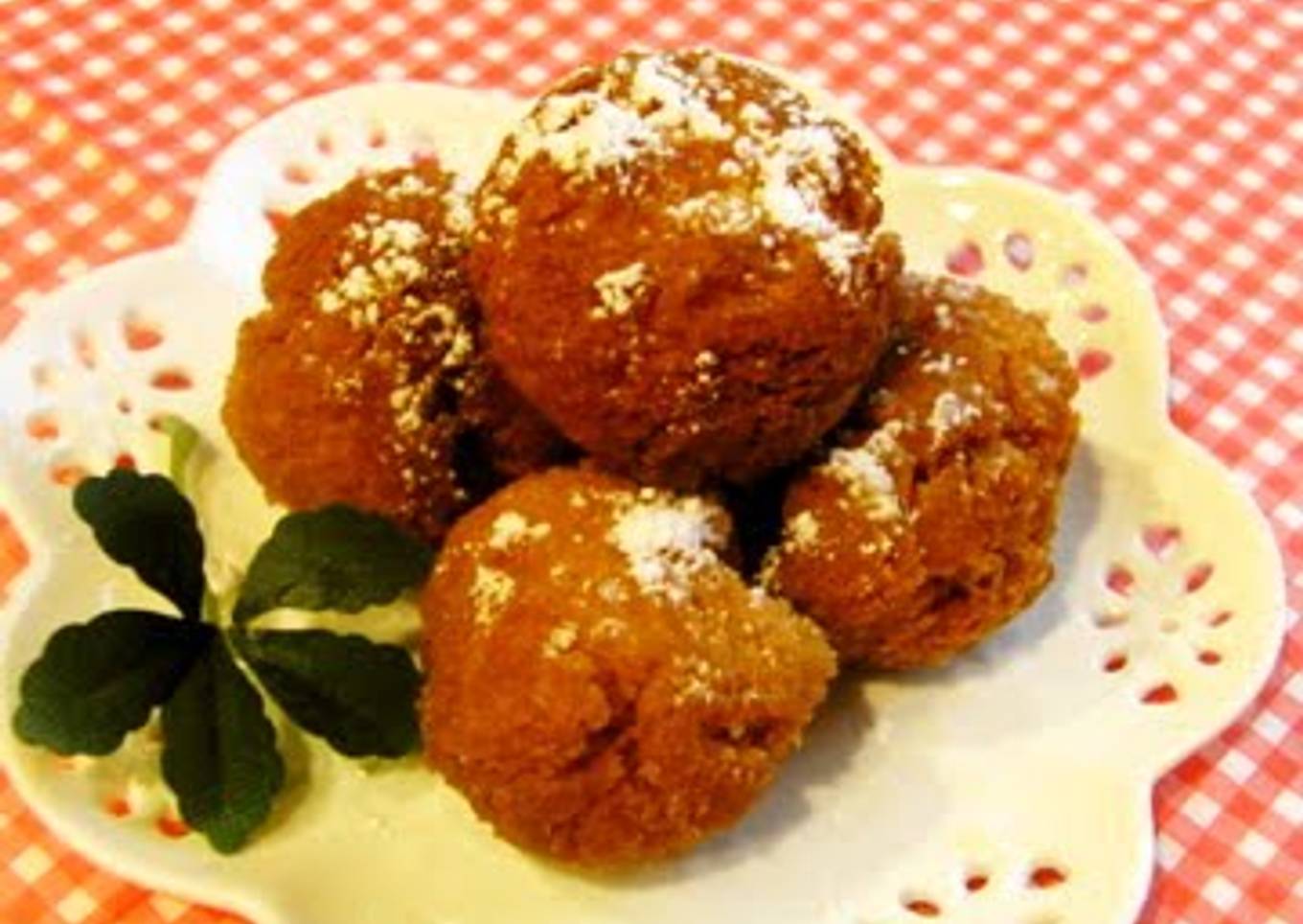 Crisp Donut Holes with Pancake Mix