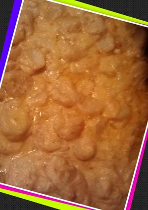 A picture of Angel's cheesy potatoes....