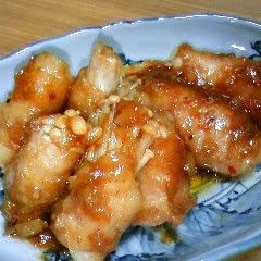 A picture of Enoki Mushrooms Wrapped with Sliced Pork Belly.