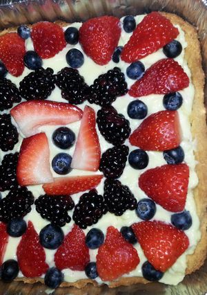 A picture of fruit tart.