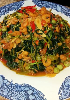 Foto resep Tauco Daun Ubi Jalar