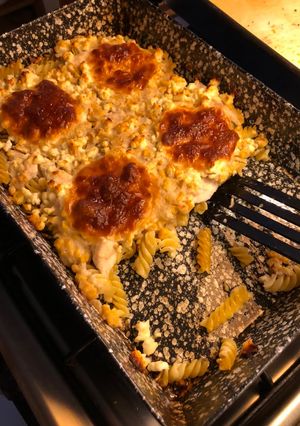 Újragondolt tejszínes-kukoricás fűszeres csirkemell recept fotója