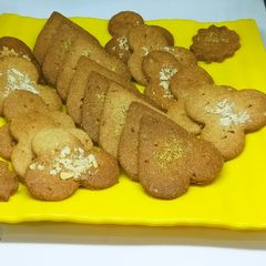 Rajgiri flour biscuits A picture of Rajgiri flour biscuits.