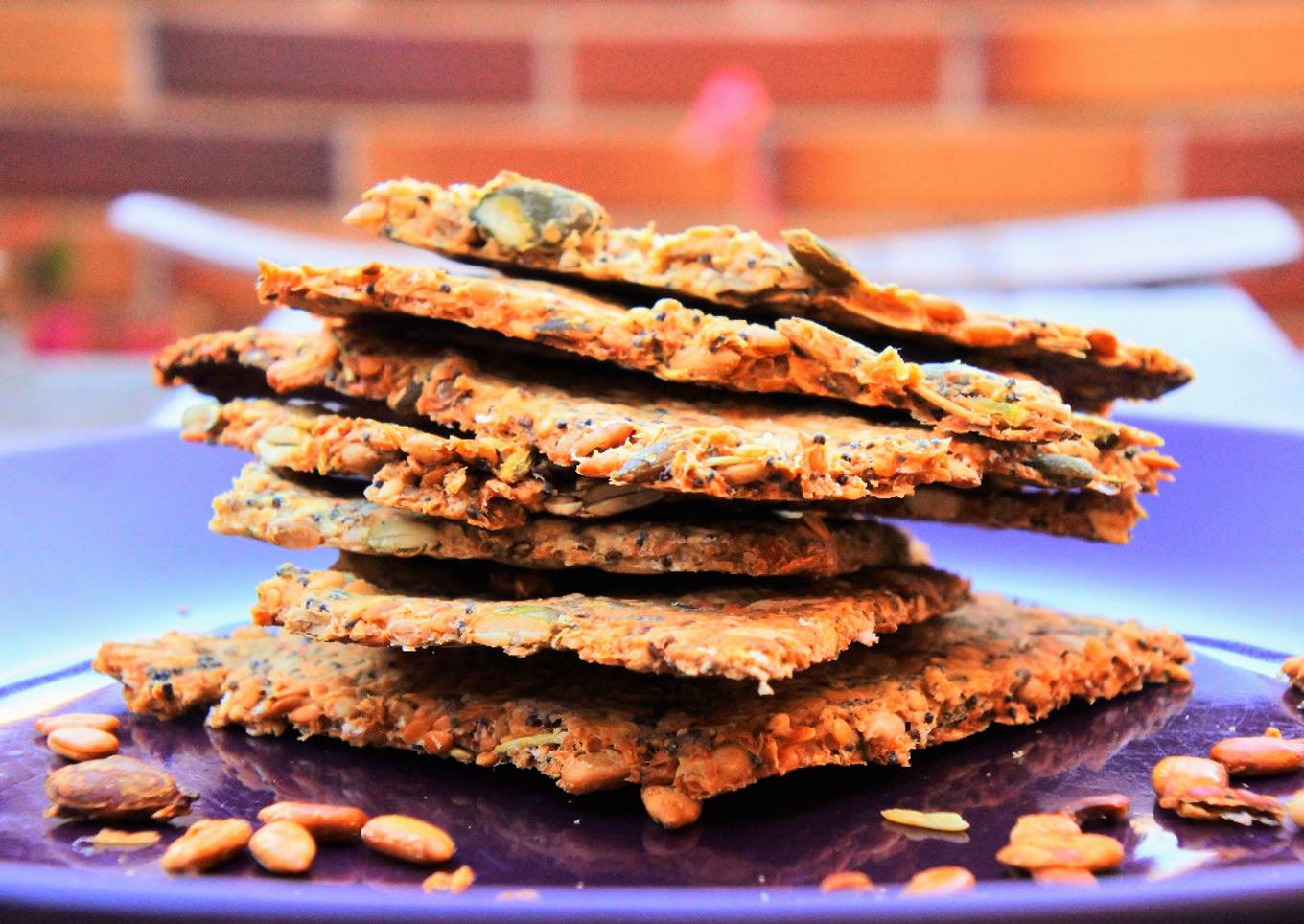 Crackers de semillas