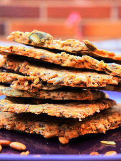 Una foto de Crackers de semillas