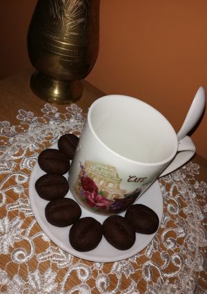 Kávébab keksz ☕ recept fotója
