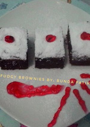 Foto resep Fudge brownies