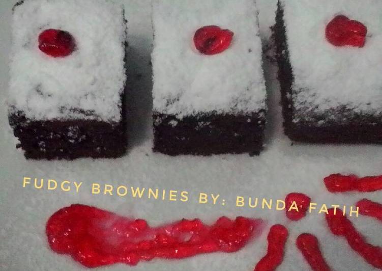 Cara Gampang Menyiapkan Fudge brownies Anti Gagal