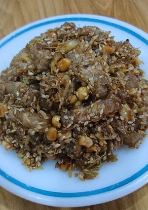 Hình của món Muối Sả Huế.