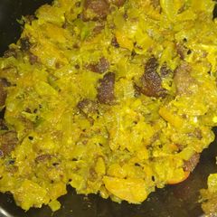 A picture of Gourd curry.