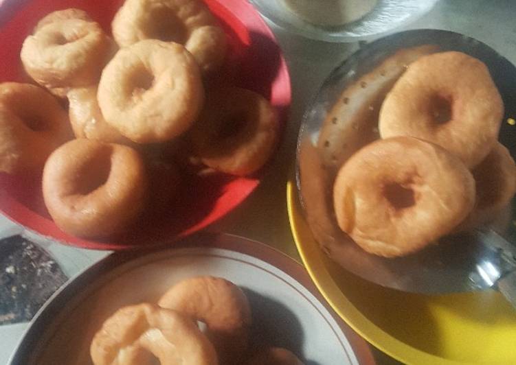 Resep Donat anti gagal menul memul gemes, Lezat