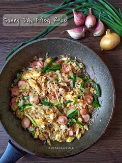Foto resep Sunny Day Fried Rice (Gurih! 👍)