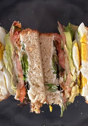 Φωτογραφία της συνταγής Salmon Sando #homeedition