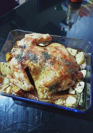Foto resep Ayam panggang pedas manis