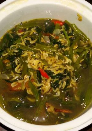 Foto resep Tumis Kangkung Udang Rebon