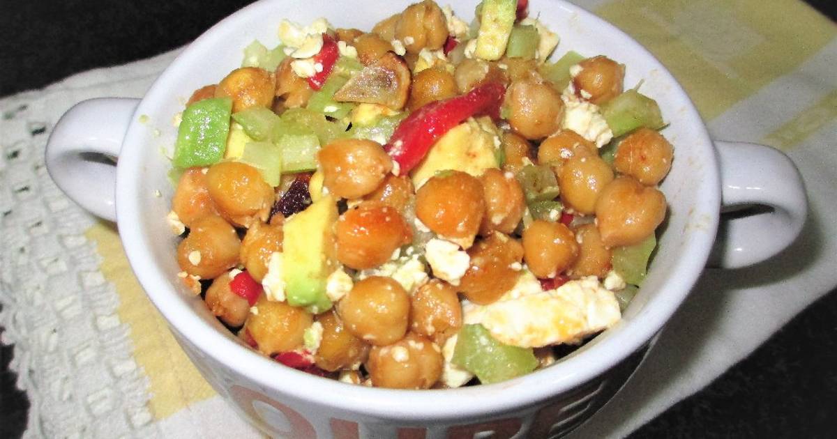 45 recetas muy ricas de ensalada garbanzo queso feta compartidas por cocineros caseros Cookpad