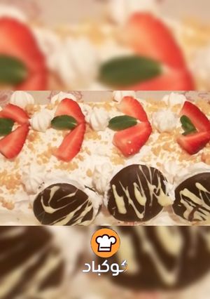 صورة لوصفة كيك رولي سهل ومذاق رائع 👌🏽🥰
