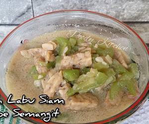 Resep Populer Lodeh Labu Siam Tempe Semangit Enak Sempurna