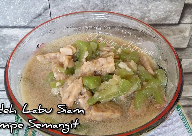 Lodeh Labu Siam Tempe Semangit