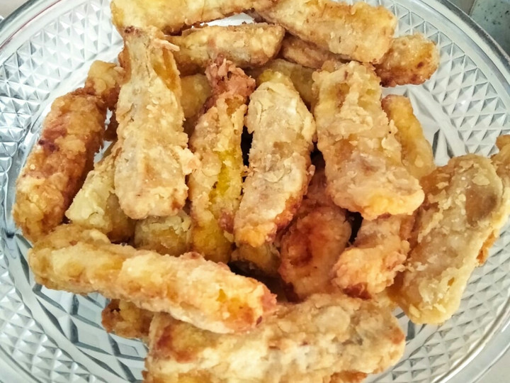 Anti Ribet, Membuat Stik pisang/ pisang goreng krispi Yang Enak Banget