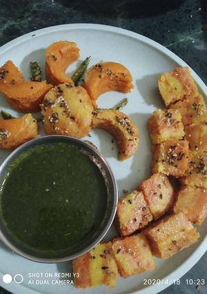रवा ढोकला (Rava dhokla recipe in hindi) रेसिपी मुख्य फोटो