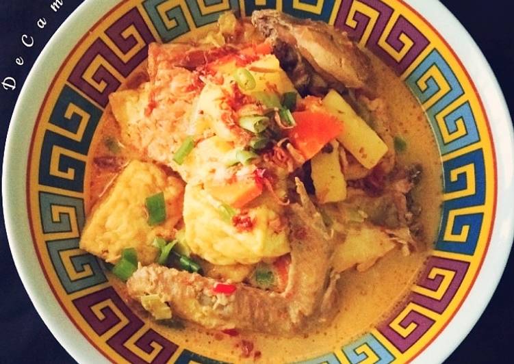 Resep 87. Kari Ayam Komplit yang Enak