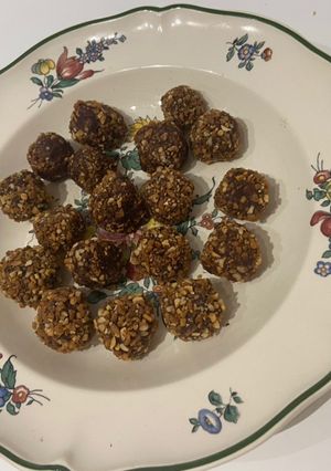 Une photo de Truffes au pralin pour Noël 🎄