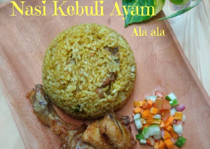 Nasi Kebuli Ayam Ala Ala