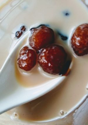 A picture of Brown Sugar Boba Milk.