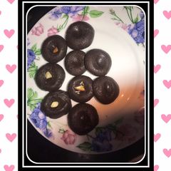 A picture of Chocolate Peda.