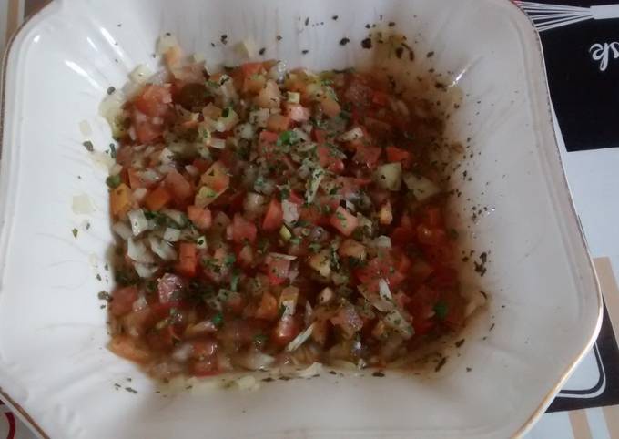 Salsa pico de gallo Receta de Juan Cannas- Cookpad