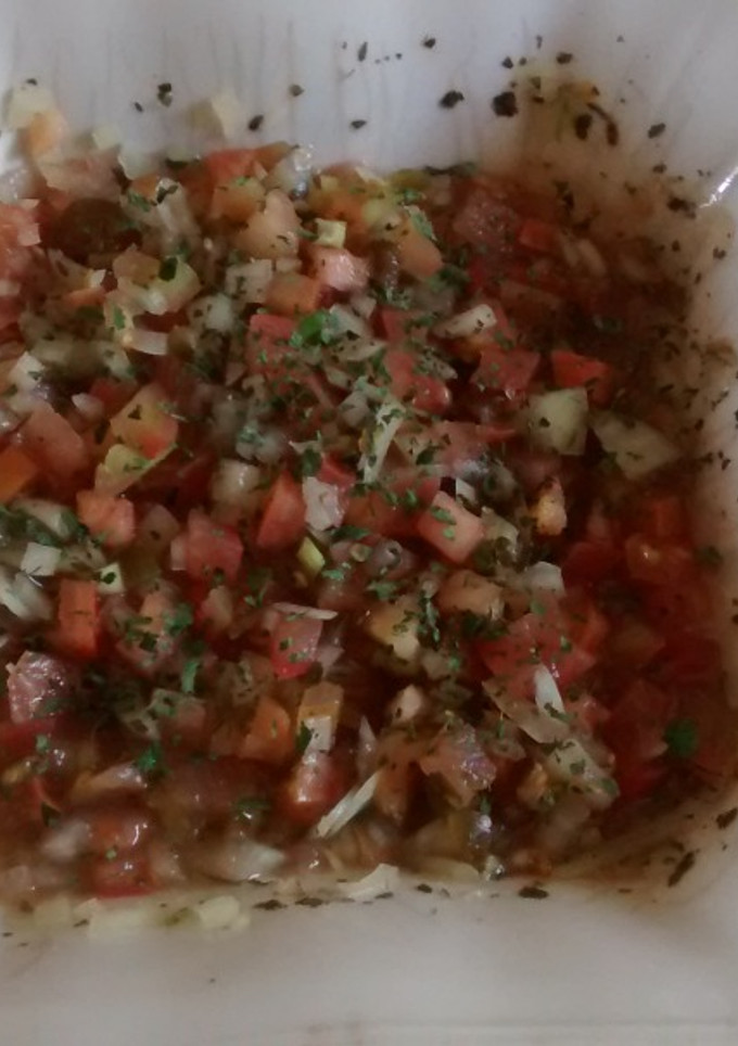 Una foto de Salsa pico de gallo