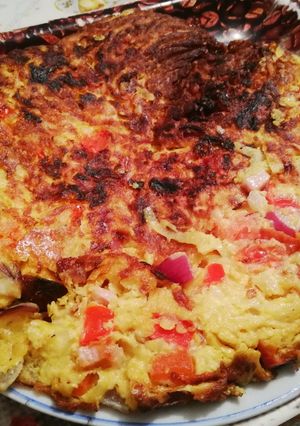 O poză a rețetei Super-omletă.