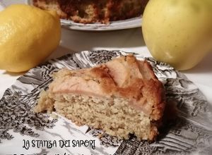 Foto di Torta d'avena e mele con yogurt greco 🍎🍏