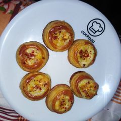 A picture of Chicken cheese petties.