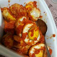 A picture of Telur Balado.