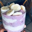 Avena con yogurt y fruta