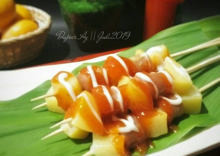 Step-by-Step Guide to Make Summer Sate Kentang Sosis
