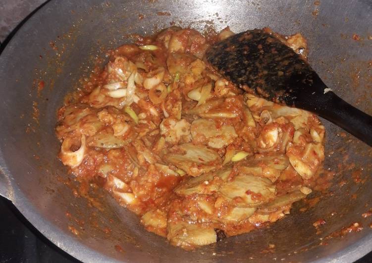 Sambal jengkol saos tiram