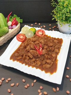 Foto resep 165. "SATE GORENG" AYAM - BUMBU KACANG