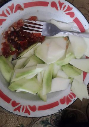 Foto resep Rujak Mangga Bumbu Colek