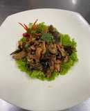 ลาบเห็ด(เจ)
