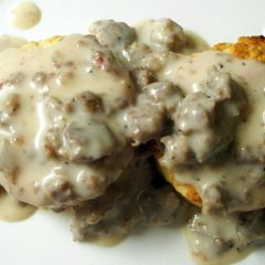A picture of Restaurant Style Sausage Gravy.
