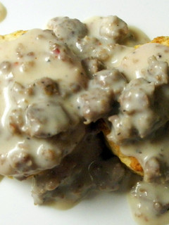 A picture of Restaurant Style Sausage Gravy.