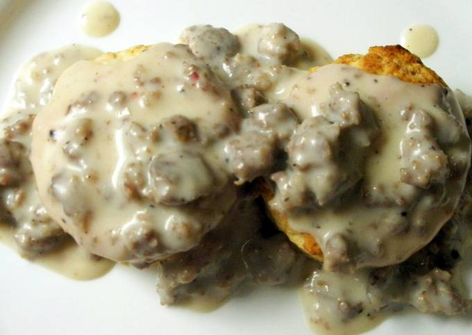 Restaurant Style Sausage Gravy