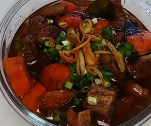 Resep mudah Rawon Enak Sempurna