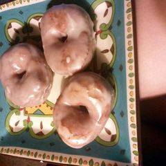A picture of Krispy Kream glaze.