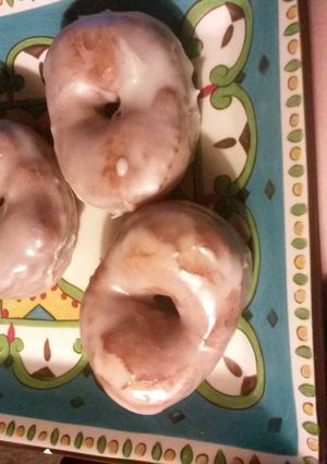 A picture of Krispy Kream glaze.