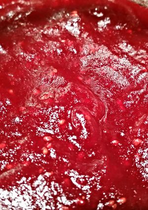 A picture of Orange Cranberry Sauce.